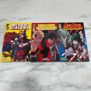 My hero academia manga 1-3